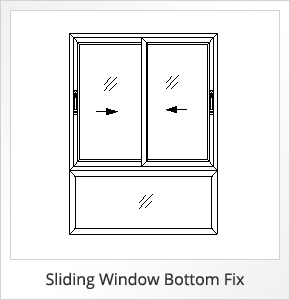 UPVC Sliding Windows